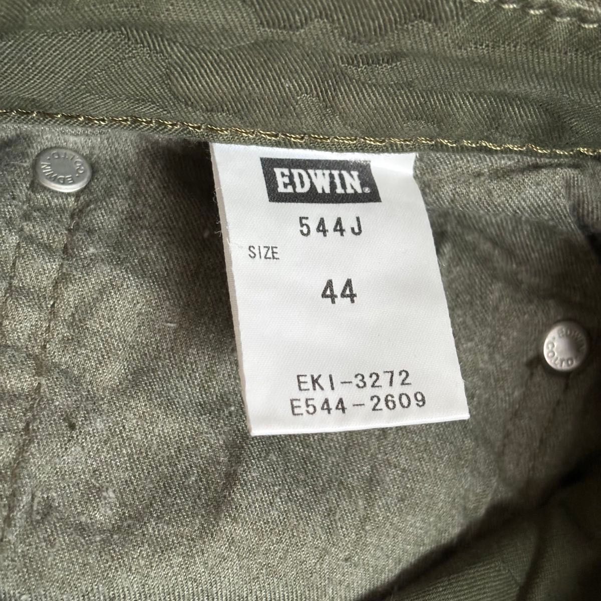 EDWIN メンズ スラックス パンツ 大きいサイズ