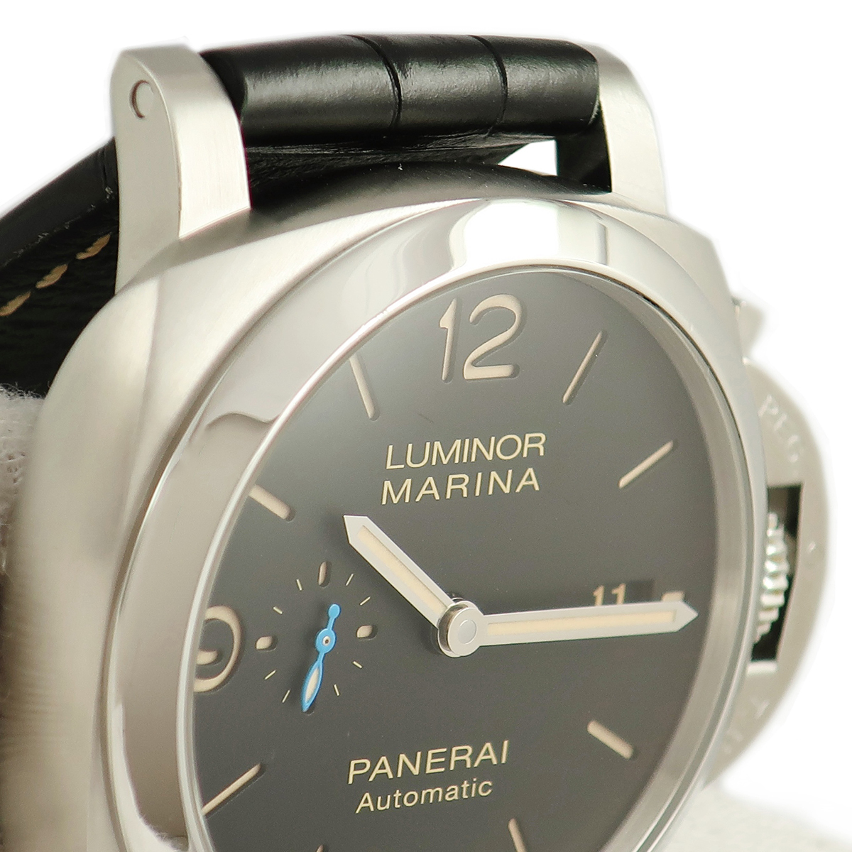 【3年保証】 パネライ ルミノール マリーナ PAM01312 U番 黒 スモールセコンド 自動巻き メンズ 腕時計_画像4