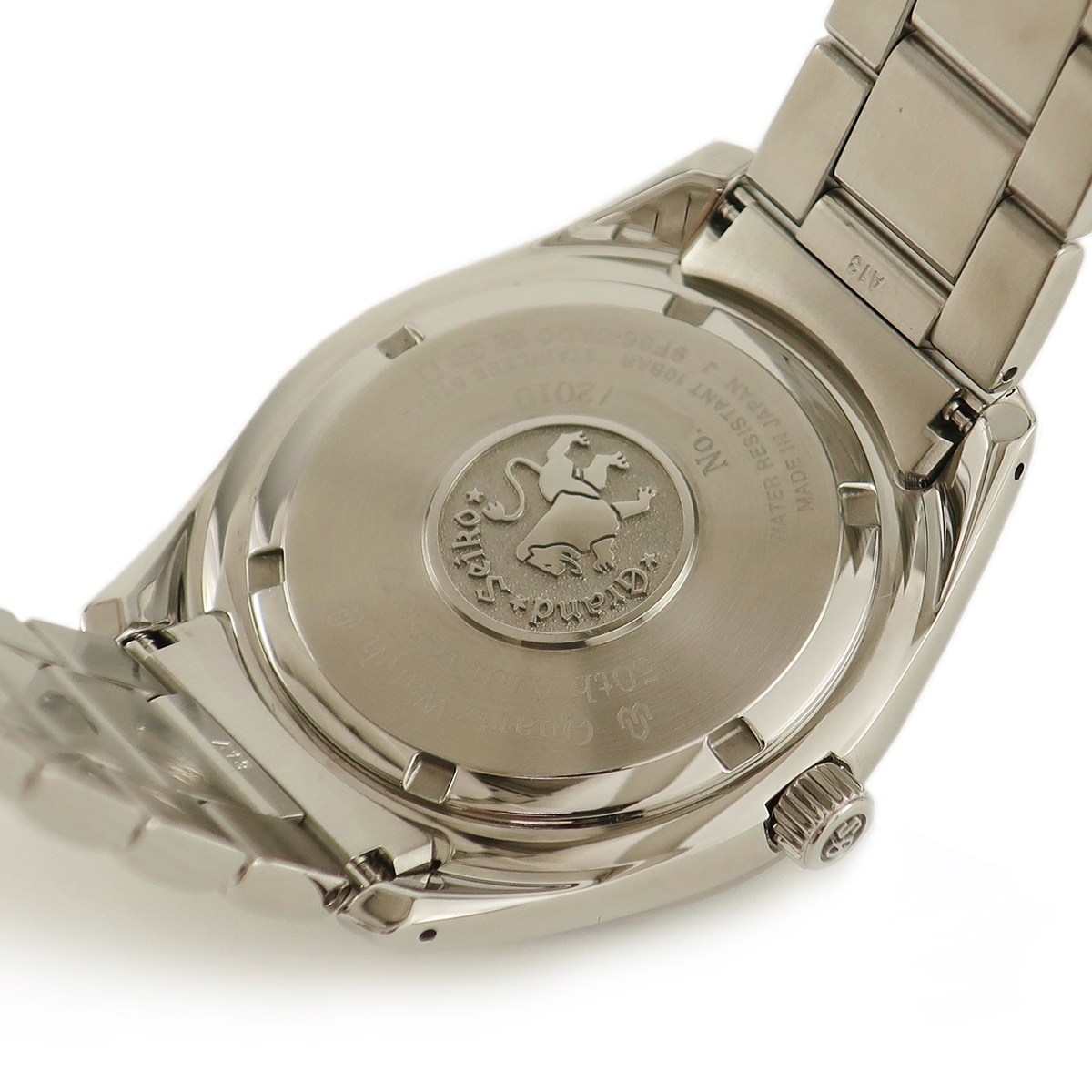 【3年保証】 グランドセイコー 9Fクォーツ クォーツ誕生50周年記念限定 SBGN009 9F86-0AD0 青 バー GMT 2019年 クオーツ メンズ 腕時計_画像2