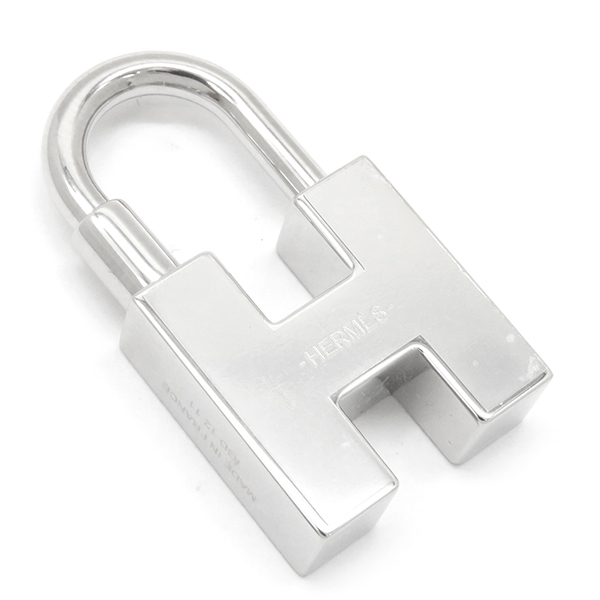  Hermes брелок для ключа metal серебряный б/у 