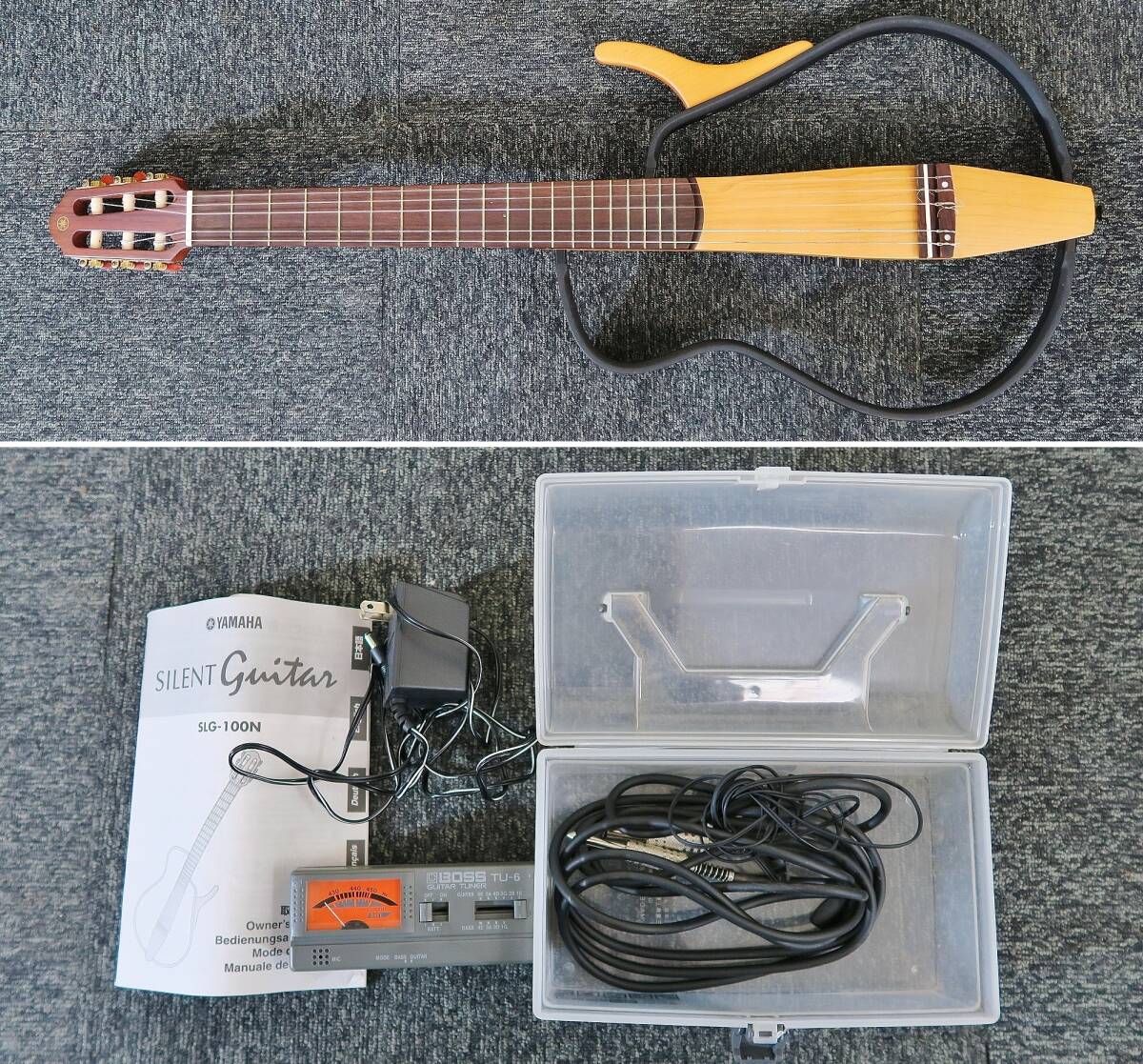 YAMAHA/ヤマハ SLG-100N サイレントギター(403 クラシックギタータイプの画像5