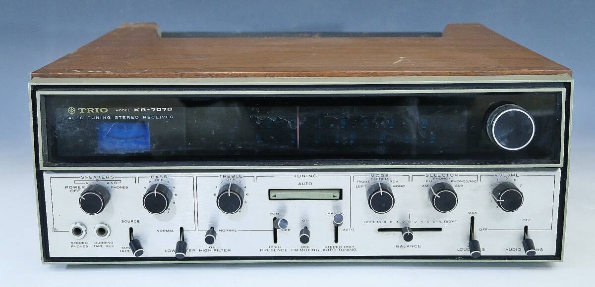 TRIO/トリオ KR-7070 FM/AMレシーバー/アンプ(417の画像1