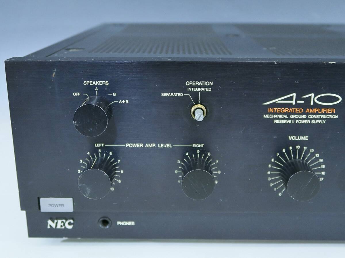 NEC A-10 TYPE III アンプ (2)(327の画像2