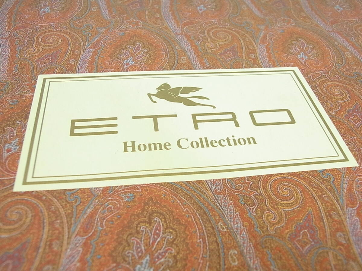 ETRO/エトロ バスタオル 綿１００％ 未使用/箱付の画像6