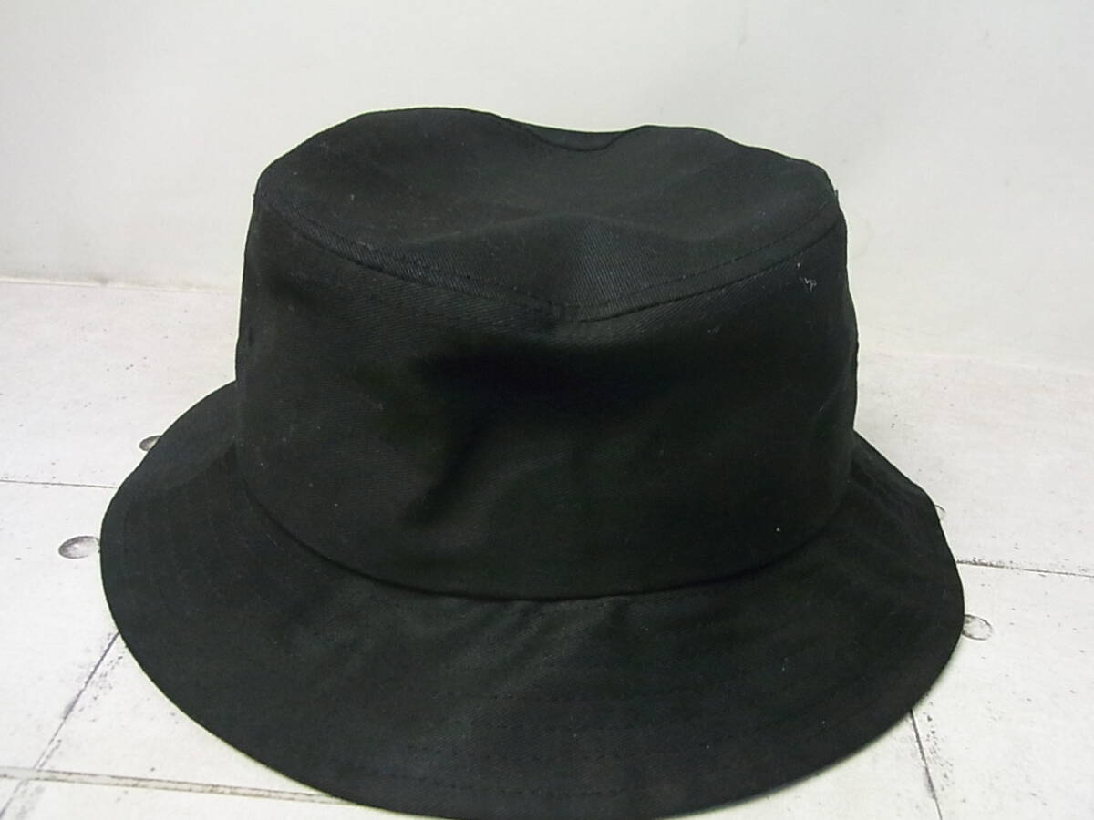 STUSSY/ステューシー バケット・ハット 帽子 ブラック/黒 USED/美品の画像3