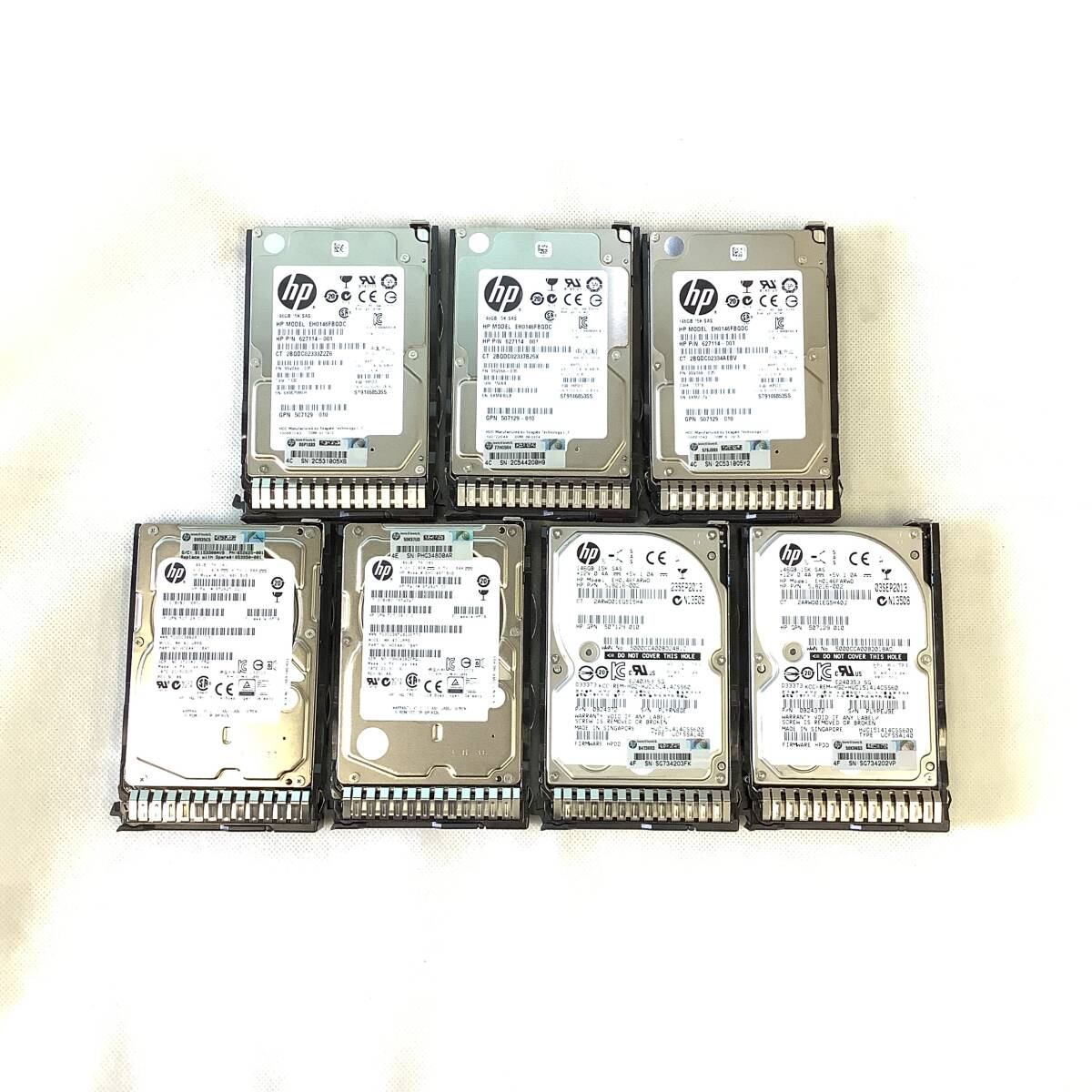 K6041567 HP 146GB SAS 15K 2.5 -inch G8 mounter HDD 7 point [ used operation goods ]