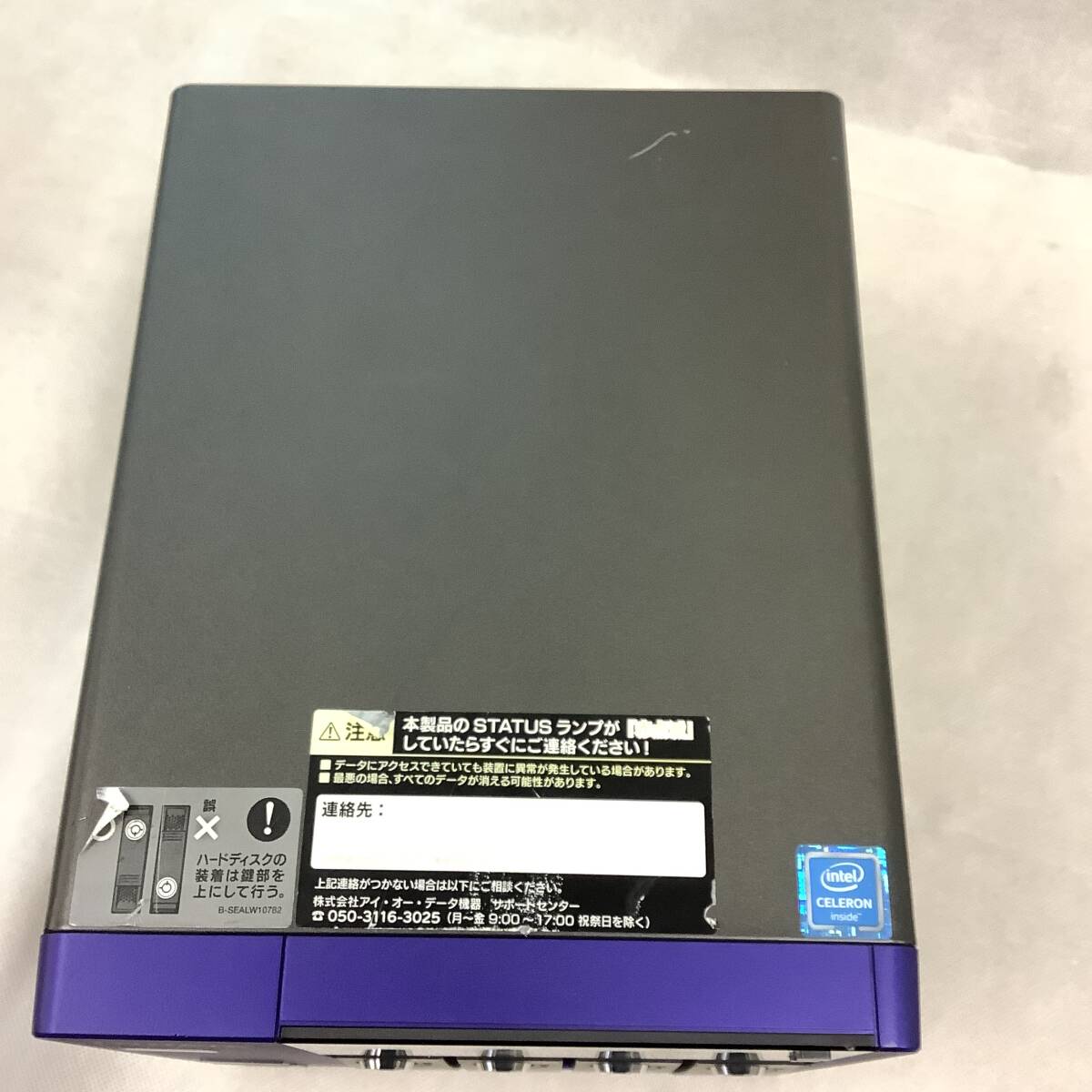K60418169 I-O DATA Storage Server 1点 (N3160/4GB)【通電OK、HDDなし、AC欠品】の画像7