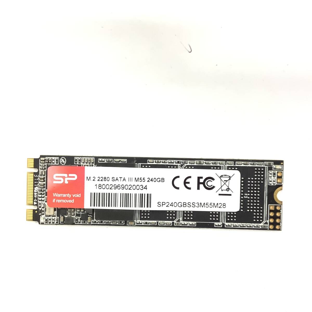 K60424151 SP M.2 SATA 240GB SSD 1点 【中古動作品】_画像1