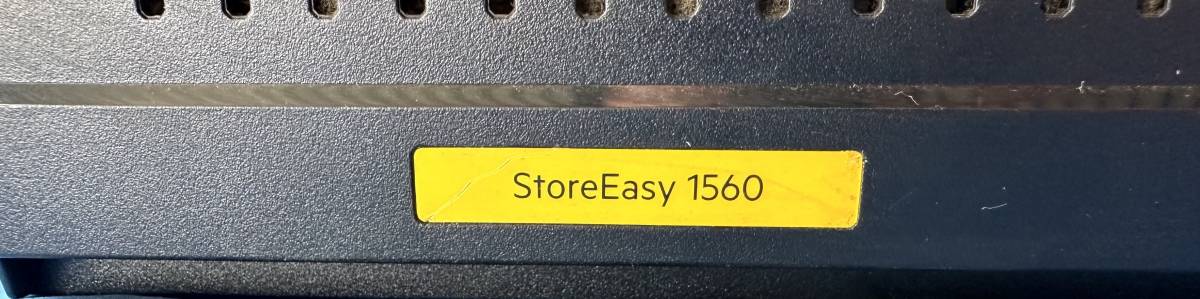 K60410216 HP StoreEasy 1560 1 point [ electrification OK, body only ]