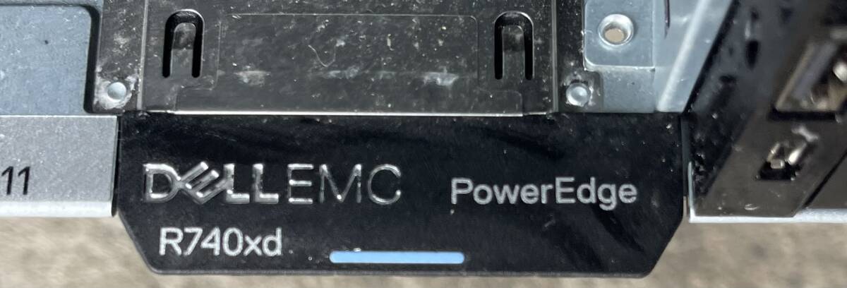 K60404215 DELL EMC PowerEdge R740xd 1点【通電OK、本体のみ】の画像2