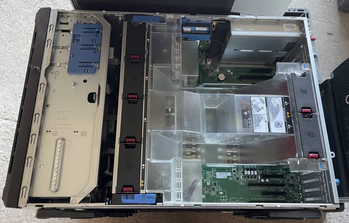 K60410248 HP ProLiant ML350 Gen10 1点【通電OK、本体のみ、AC欠品】_画像5