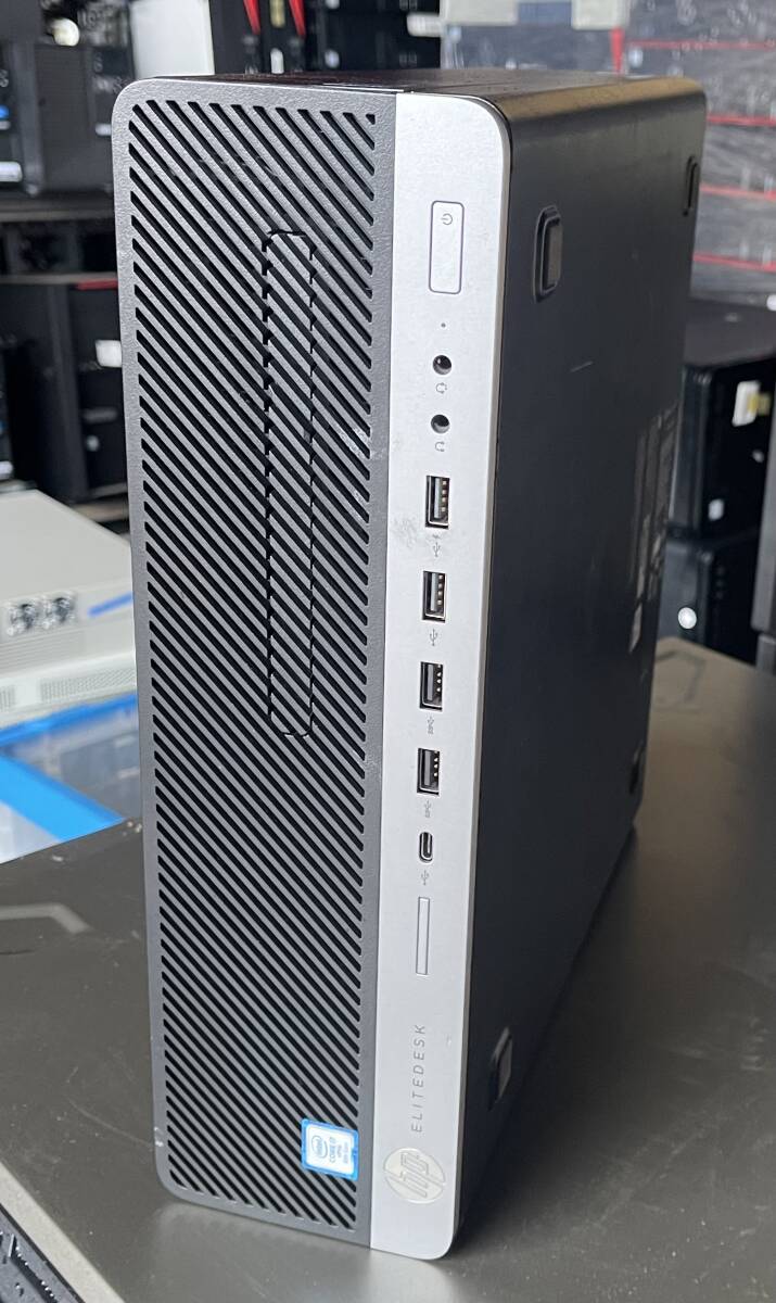 K60329203 HP EliteDesk 800 G4 SFF(元々CORE i7搭載) 1点【通電OK、複数出品】※商品説明を読んでください！の画像1