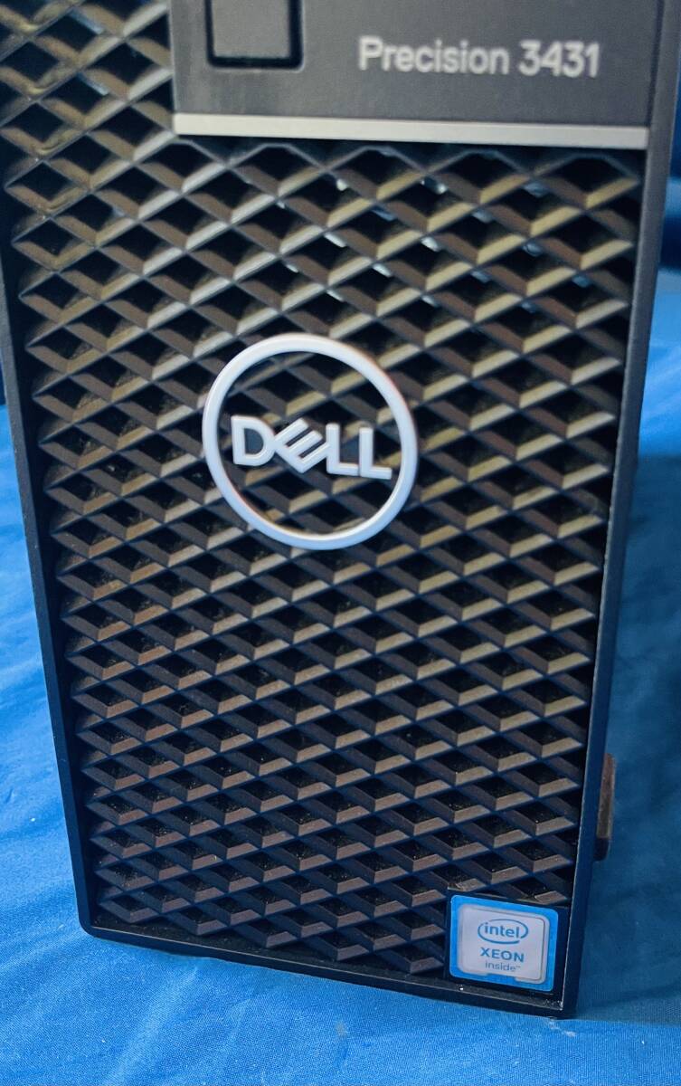 K60327214 DELL Precision 3431(INTEL XEON installing possible ) 1 point [ electrification OK, body only, several exhibition ]