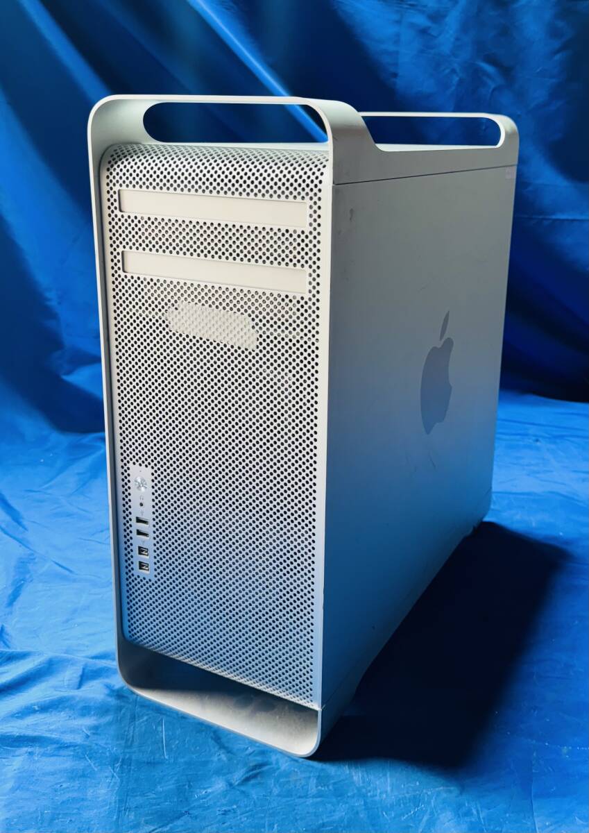 K60423202 Apple MacPro A1289 1点 ※CPUx1基(3.2QCX)/メモリ10GB/グラフィックボード5770/HDD1TB/SD-JPN EMC:2629【通電OK】の画像1