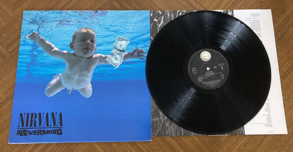 中古レコード ニルヴァーナ Nirvana(「Nevermind(ネヴァーマインド)」LP（12インチ）の画像1