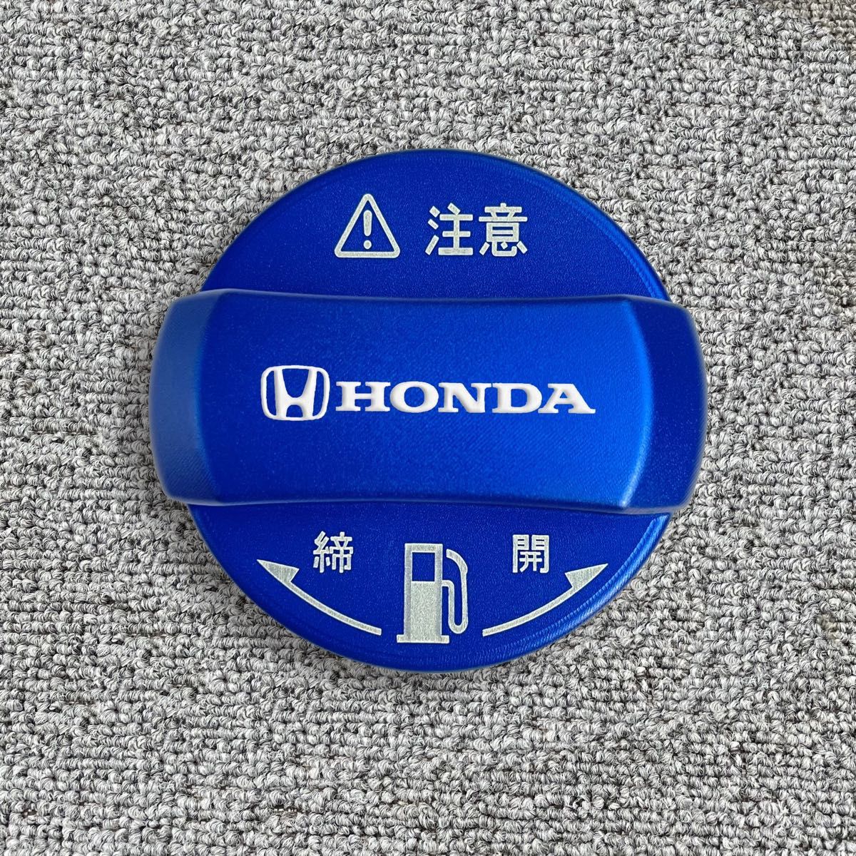 アルミHONDA ホンダ　ガソリン給油口キャップ　フューエルキャップカバー