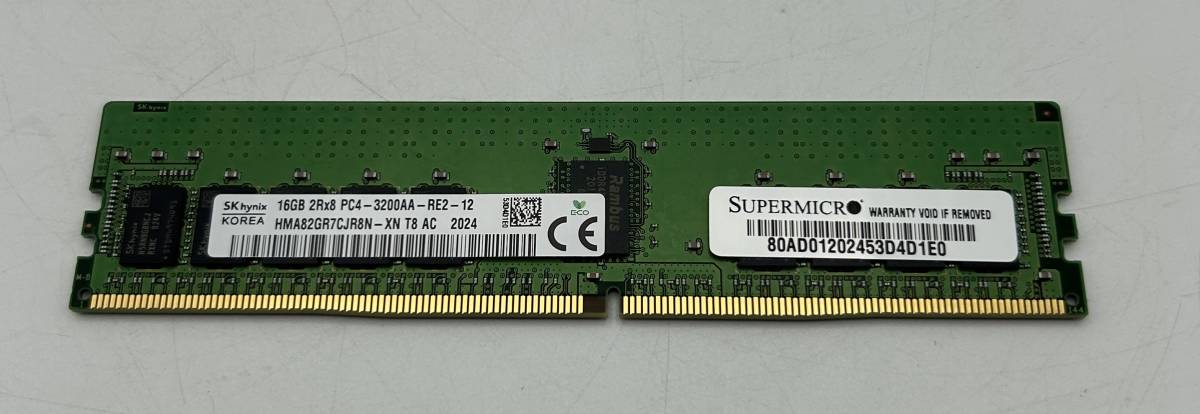 メモリ 16GB 2Rx8 PC4-3200AA-RE2-12 新品　【N006】_画像1