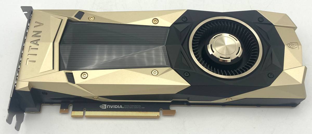 NVIDIA TITAN V HBM2 12GB グラフィックボード 動作保証の画像1