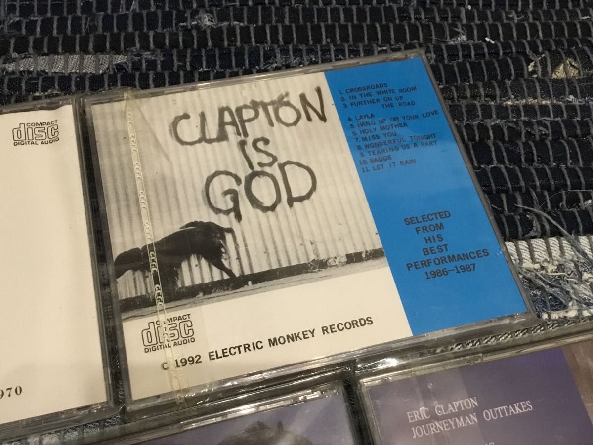 エリック・クラプトン ERIC CLAPTON / コレクターズ盤 CD / 5作品セット