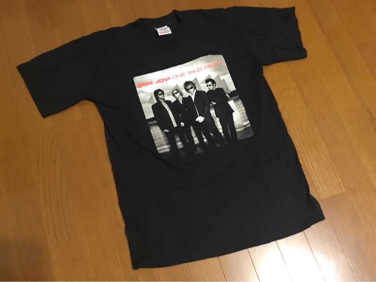 BON JOVI ボン・ジョヴィ ONE WILD NIGHT WORLD TOUR Tシャツ Mサイズ  バンドTシャツ