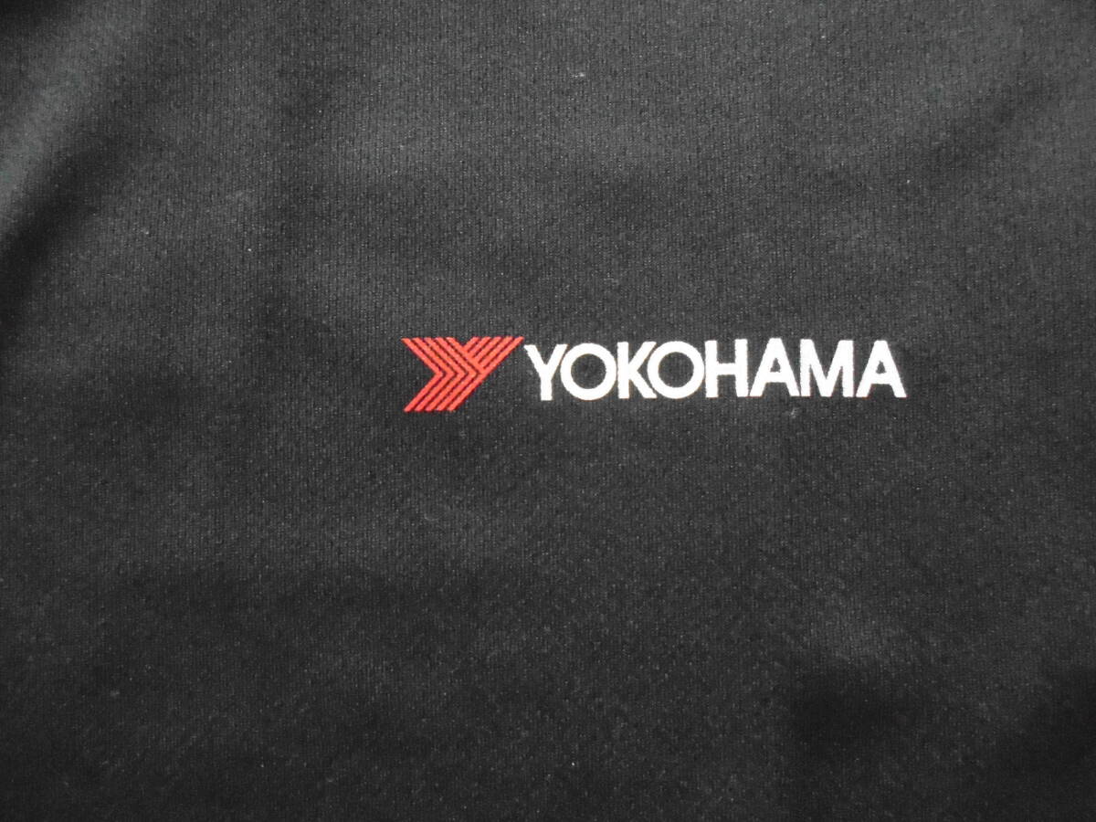 未着用品 ヨコハマタイヤ YOKOHAMA ブルーアース BluEarth-GT AE51 半袖ドライＴシャツ L ブラックの画像5
