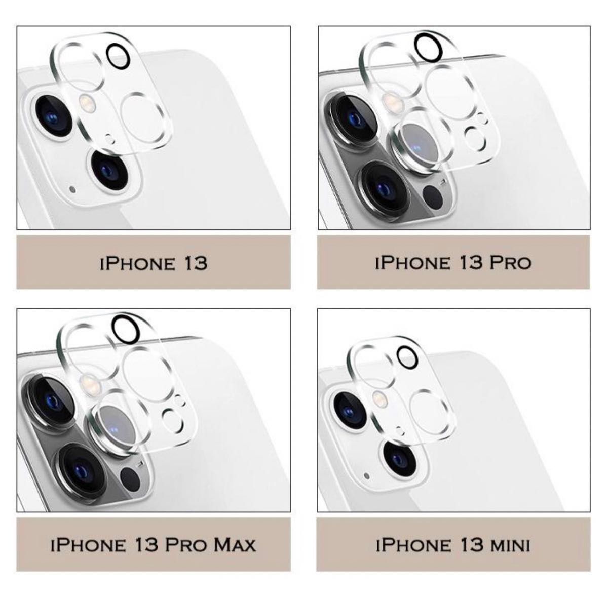 iPhone13 iPhone13pro promax カメラレンズ 保護フィルム ガラスフィルム iPhone カメラフィルム