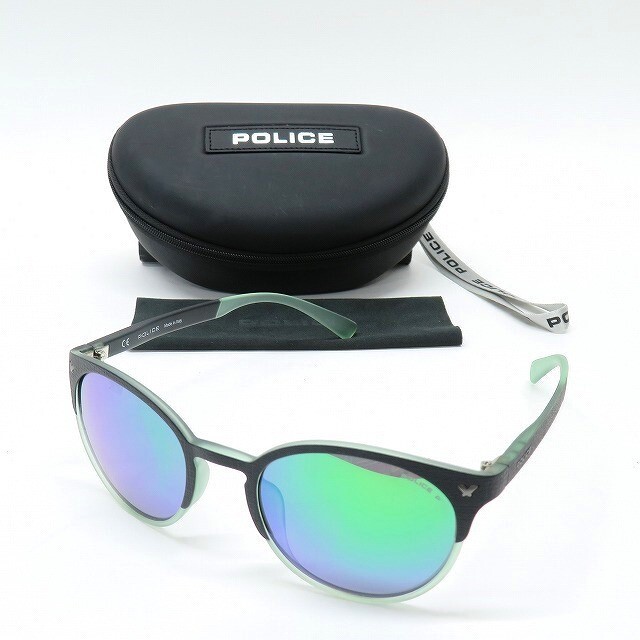 #anzg Police POLICE солнцезащитные очки 50*21 3P GAME6 SPL162 50*21 зеркало линзы с футляром Италия производства прекрасный товар унисекс [843301]