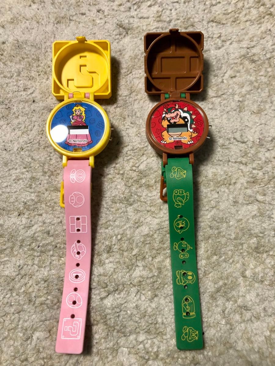 ピーチ姫とクッパ　腕時計【スーパーマリオウォッチコレクション】