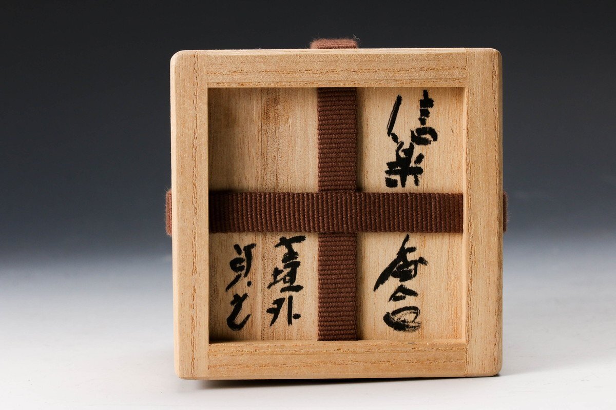 [..] Сугимото . свет храм . вне Shigaraki коробочка с благовониями вместе коробка чайная посуда подлинный товар гарантия 