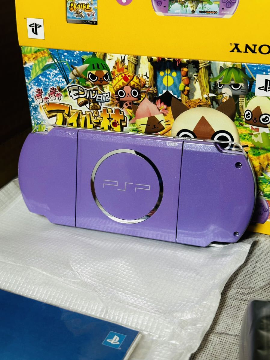 PSP PlayStation портативный PSP-3000 начнем i-ll -. упаковка lilac лиловый 