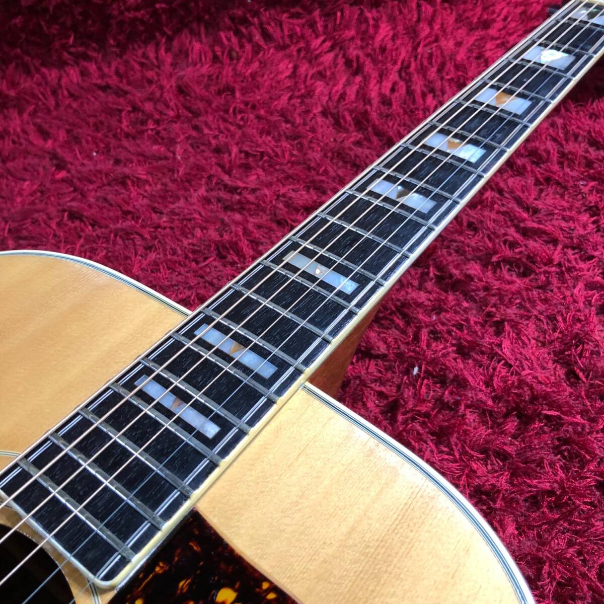 アコースティックギター アリア Aria GL-500 ナチュラル 日本製 ジャパンビンテージ 楽器 アートアンドビーツ 動作確認済み_画像4