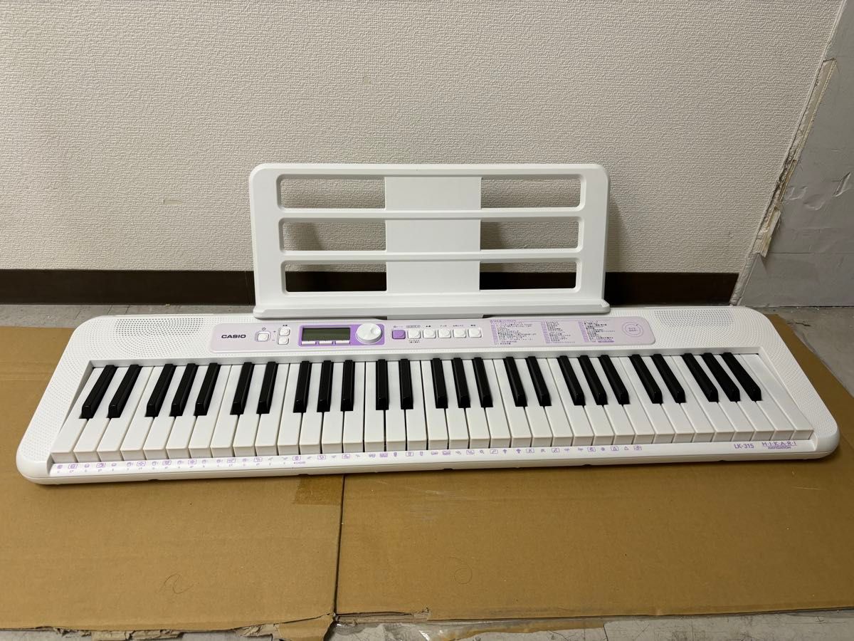CASIO Casiotone 光ナビゲーション キーボード LK-315 カシオ 61 CASIO Casiotone 光ナビゲーション キーボード LK-315 カシオ 61