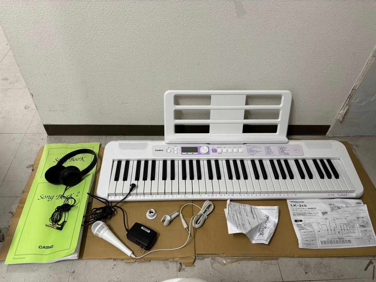 CASIO Casiotone 光ナビゲーション キーボード LK-315 カシオ 61 CASIO Casiotone 光ナビゲーション キーボード LK-315 カシオ 61