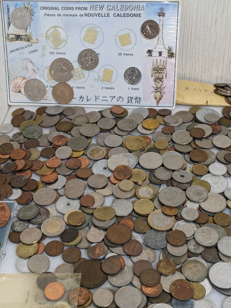 【まとめ】 外国硬貨 外国コイン 4,720g アンティークコイン 大量 硬貨 銀貨 古銭 外国 ユーロ ドル フランス イギリス カナダ ヨーロッパの画像6