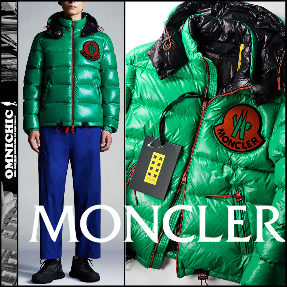 Домашний подлинный ■ Новый логотип 230 000 BIC Pepen [2 Moncler Genius 1952] Moncler Genius Beautiful Color Haggi Nylon Down Jacket 2/L