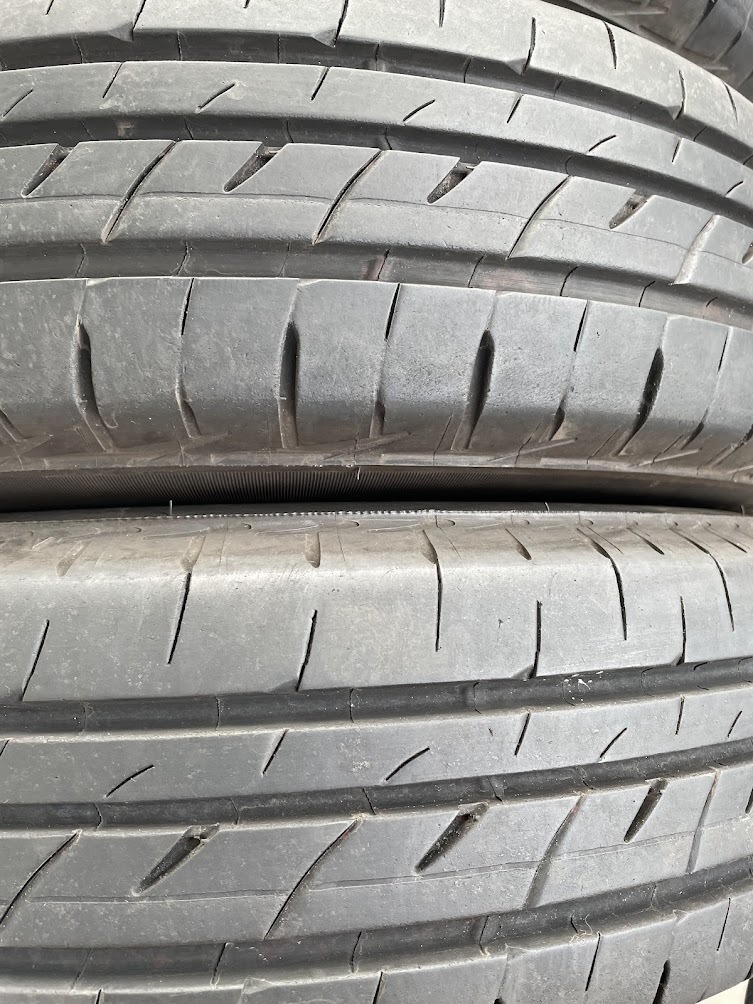 24033007　　【送料無料】　☆☆BRIDGESTONE　Playz　PXⅡ☆☆　155/80R13　79S　21年製　4本_画像6