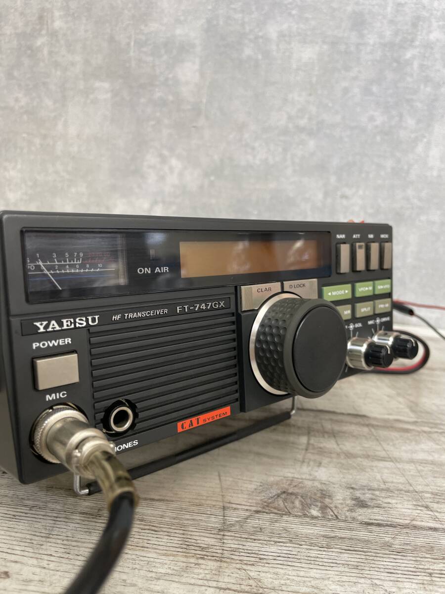 YAESU FT-747GX 100W ゼネカバ送信改　AMフィルター付き_画像4