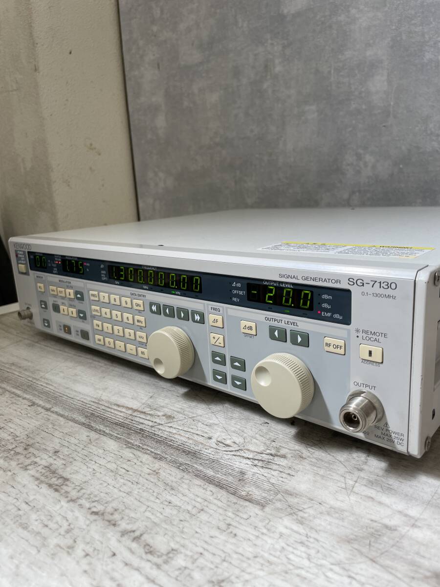 KENWOOD SG-7130 SINGNAL GENERATOR_画像2