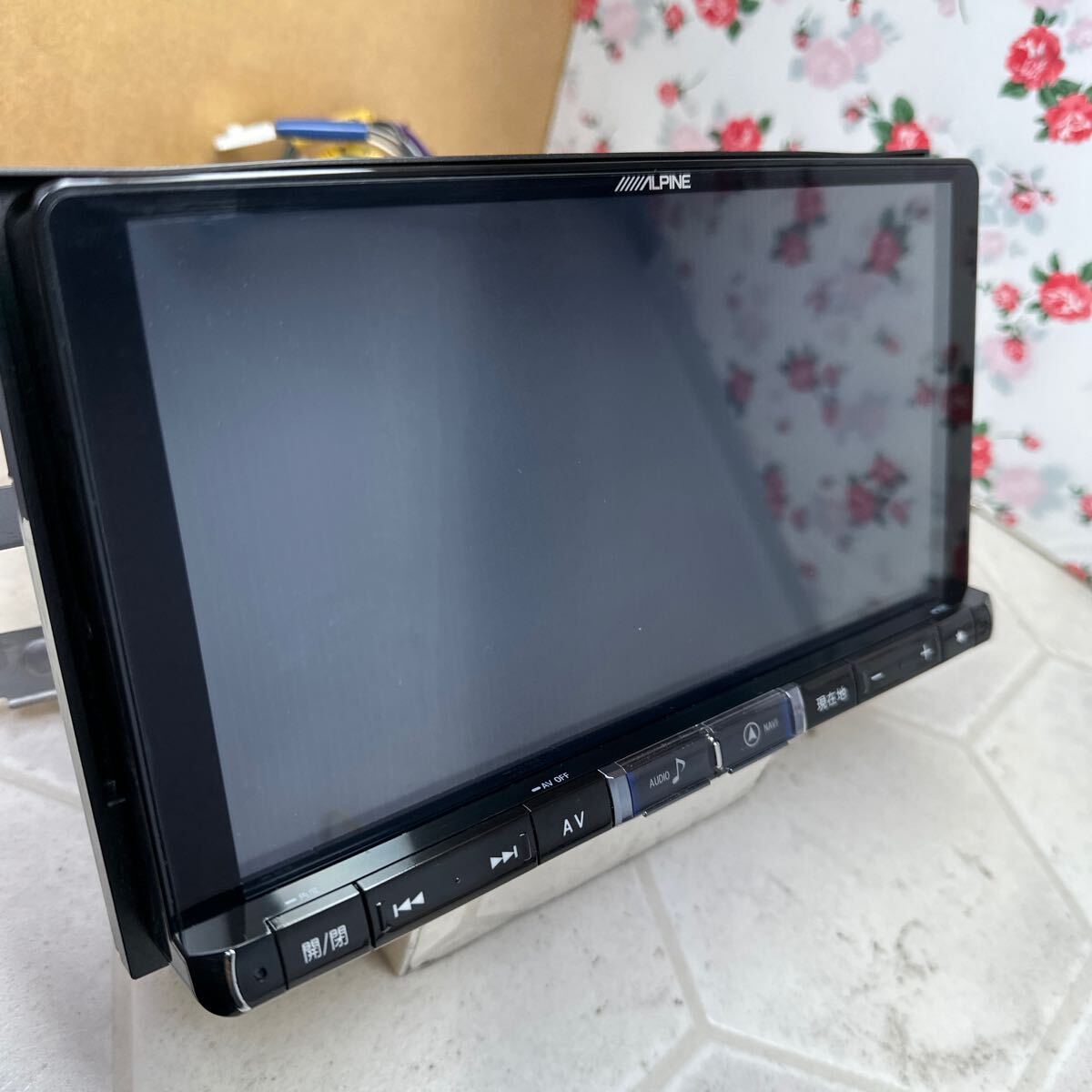 ■保証付動作■ ALPINE アルパイン X9Z-PR ビッグX プリウス ZVW50 9インチ 動作確認済 メモリーナビ HDMI Bluetooth DVD_画像8