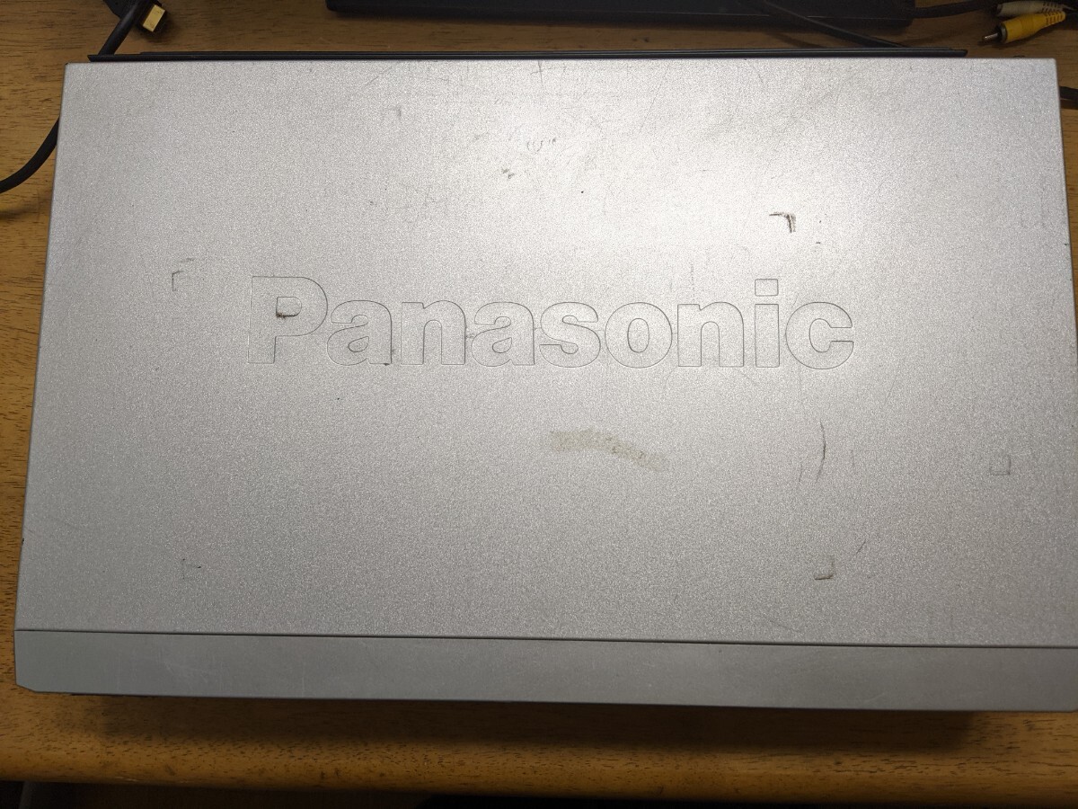 IY1203 Panasonic NV-HX10G-S VHSビデオデッキ　映像機器 通電音出しのみ確認 現状品 JUNK _画像5