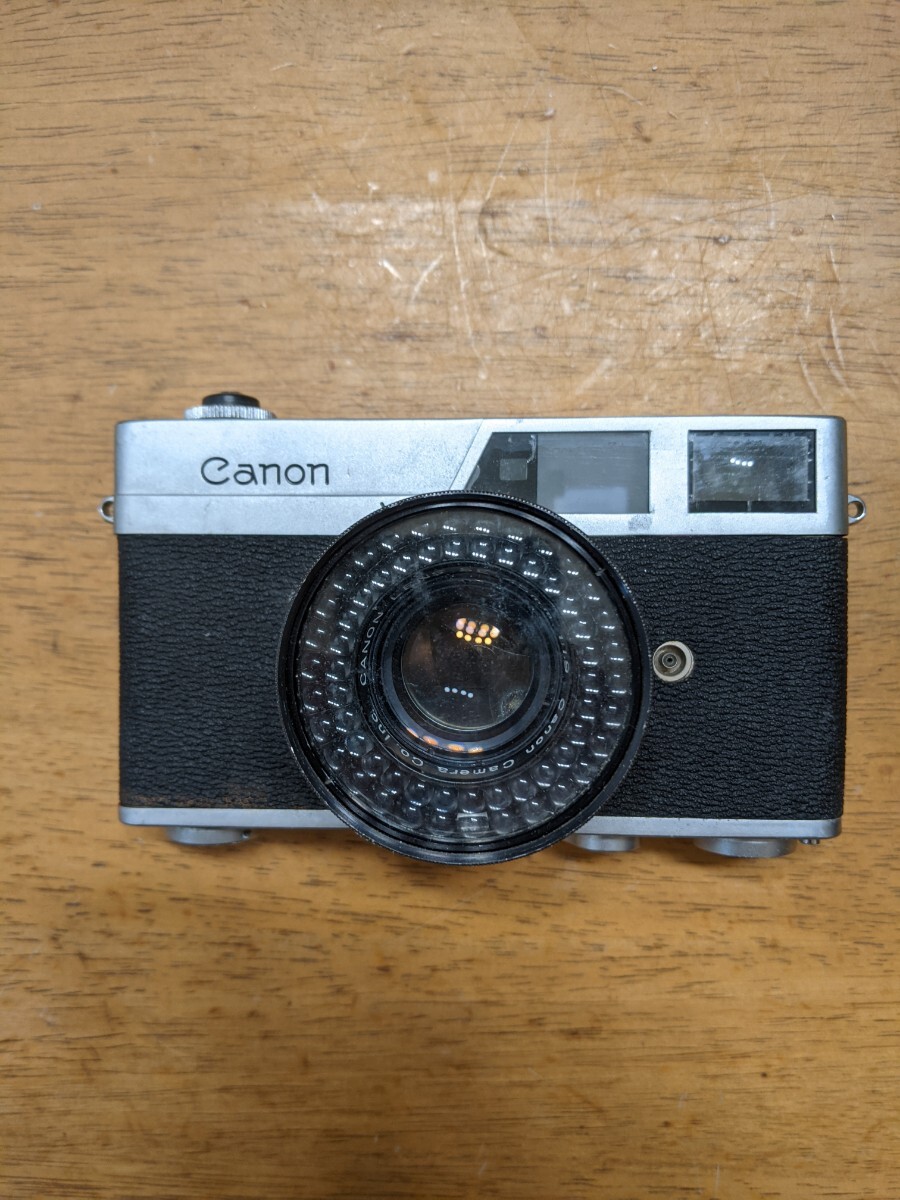 IY1136 昭和レトロ Canonet Canon LENS SE45mm f1:1.9/1960年代/キャノン/キャノネット 動作未確認 現状品 JUNK_画像1