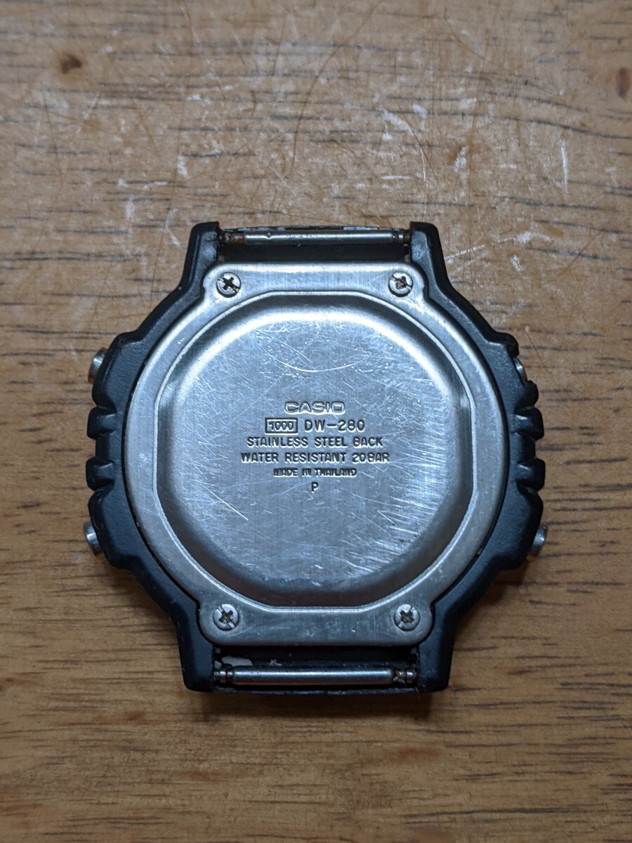 IY1295 CASIO DW-280 ヴィンテージ デジタルクォーツ /カシオ IY1295 CASIO DW-280 ヴィンテージ デジタルクォーツ /カシオ