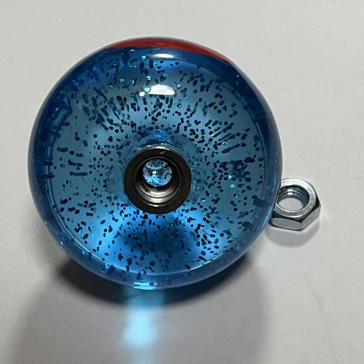 [ hand made ] lame Sly m shift knob M8X1.25 Custom custom gong ke Dragon Quest dress up blue blue 