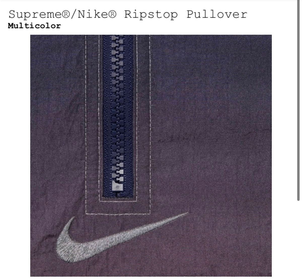 Supreme x Nike Ripstop Pullover シュプリームx ナイキ Supreme x Nike Ripstop Pullover シュプリームx ナイキ