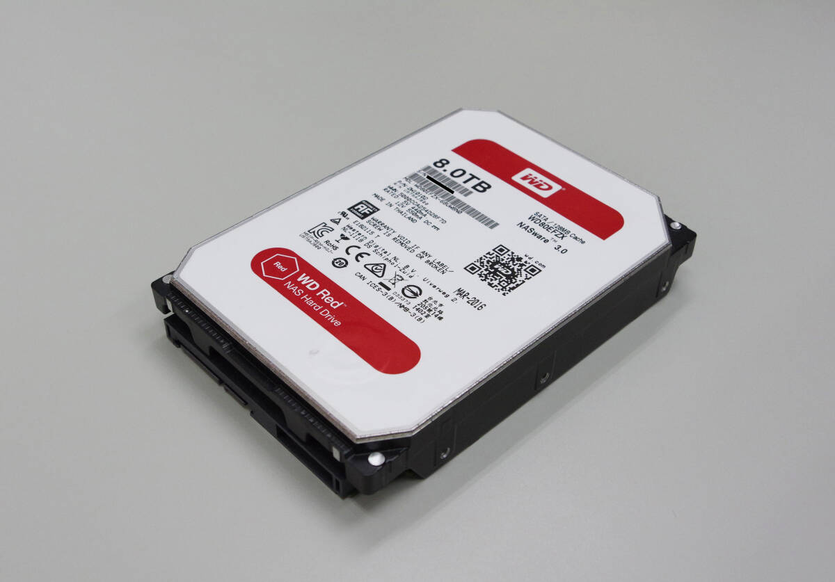 WDC 内蔵ハードディスク Red NAS用 WD80EFZX 3.5インチ 8TB_画像3