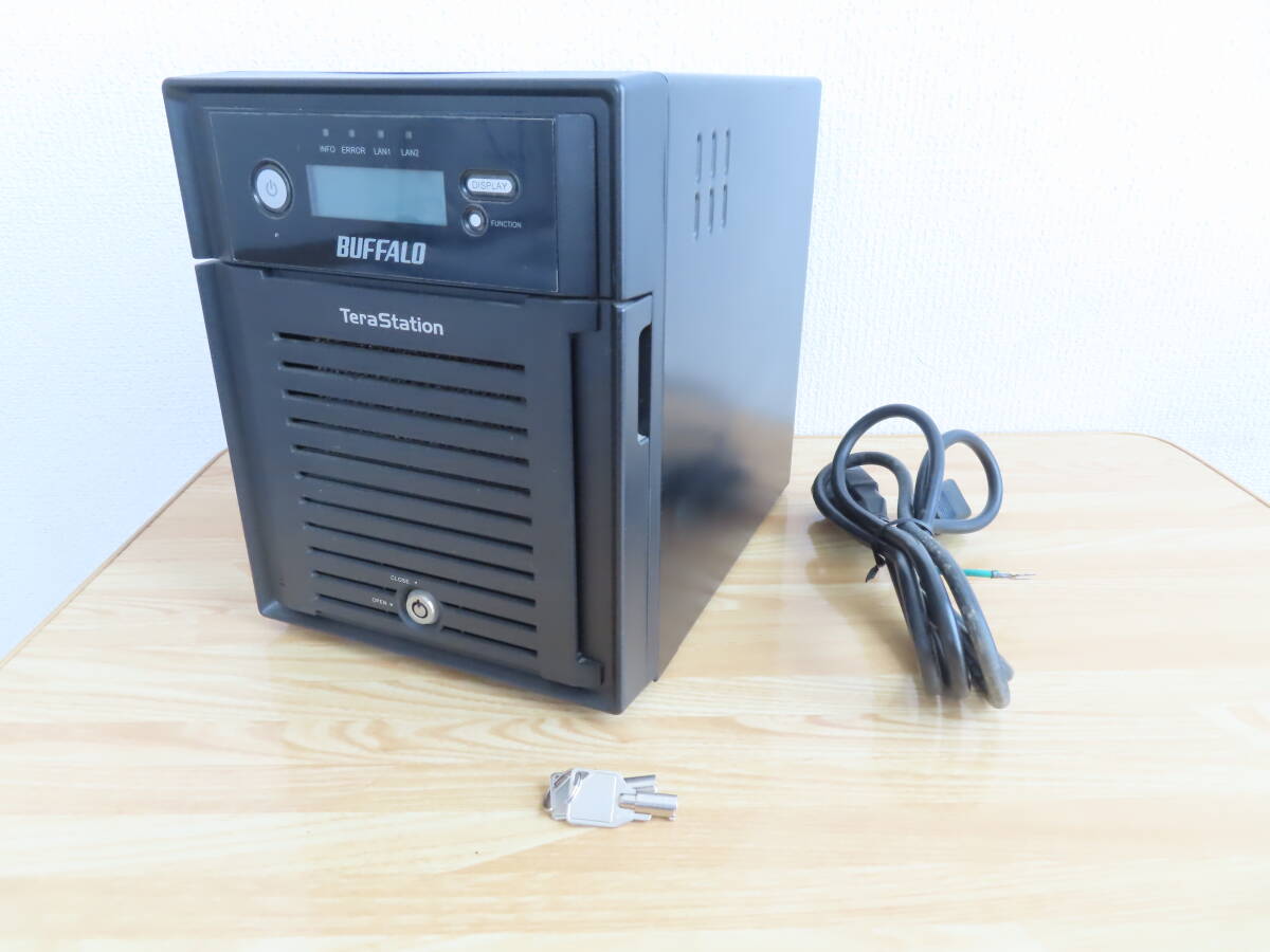 バッファロー (BUFFALO) TeraStation TS-X2.0TL/R5 2TB NAS ジャンク RAID5対応LAN接続型HDDの画像1