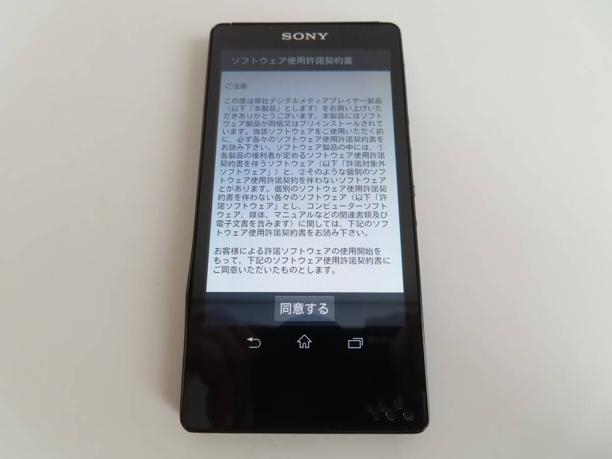 SONY WALKMAN Fシリーズ NW-F886 32GB ブラック Bluetooth対応 ハイレゾ音源の画像1