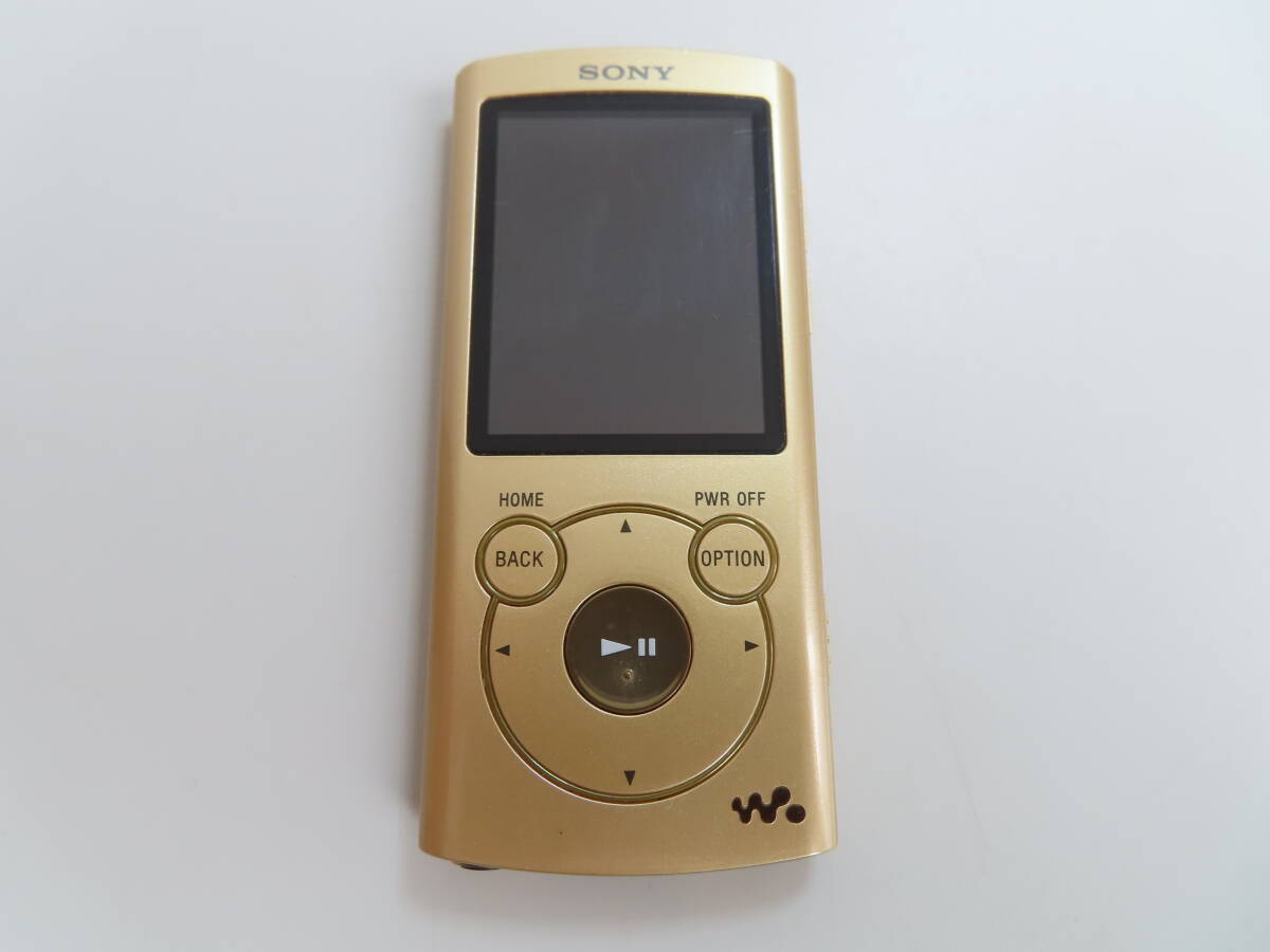 SONY WALKMAN Sシリーズ NW-S764 8GB ゴールド ジャンク_画像1