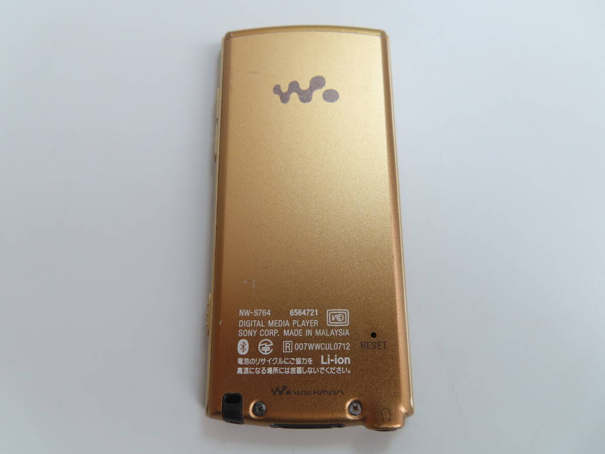 SONY WALKMAN Sシリーズ NW-S764 8GB ゴールド ジャンク_画像2