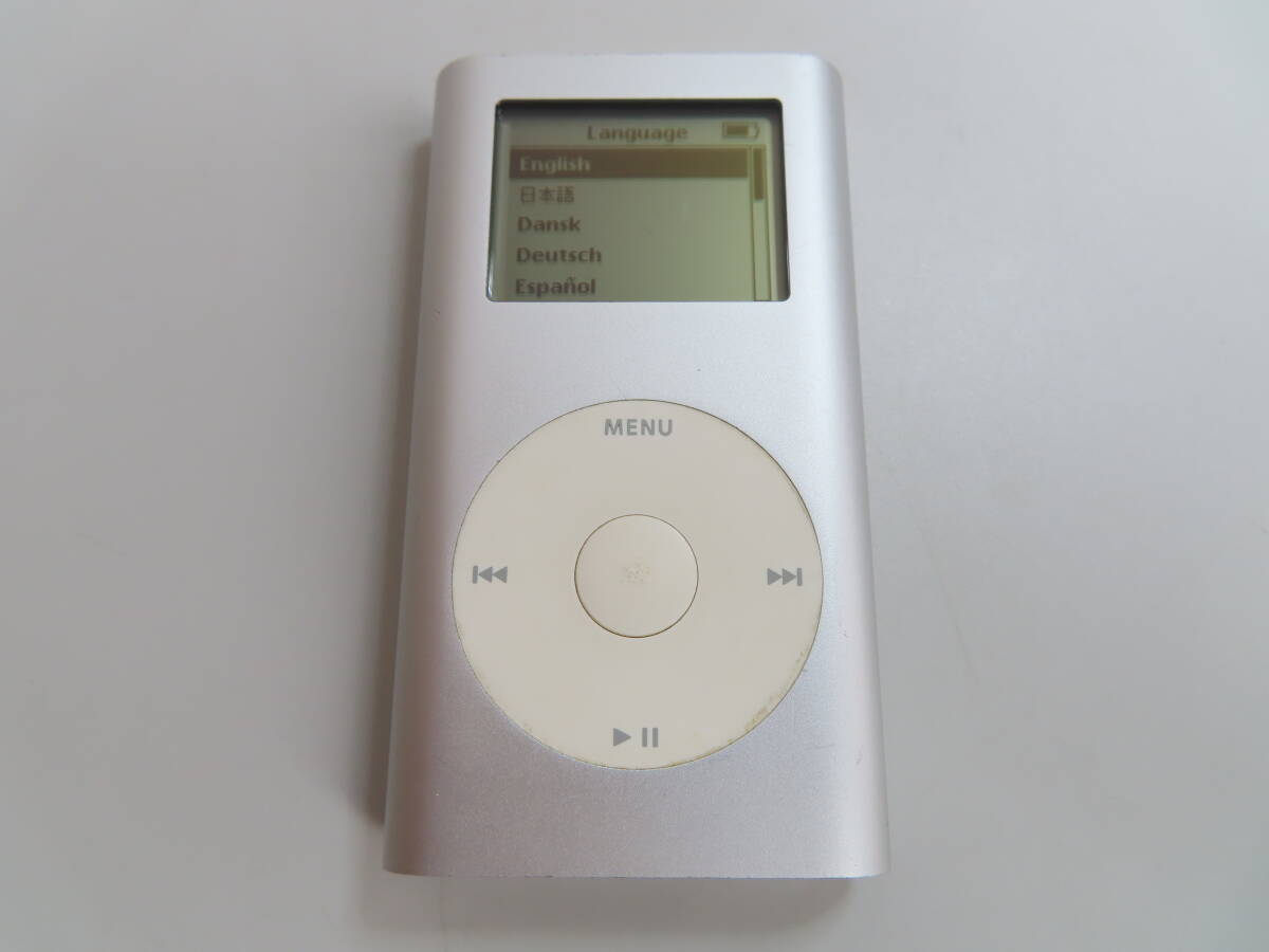 Apple iPod mini (第 1 世代) A1051 4GB シルバー M9160J_画像1